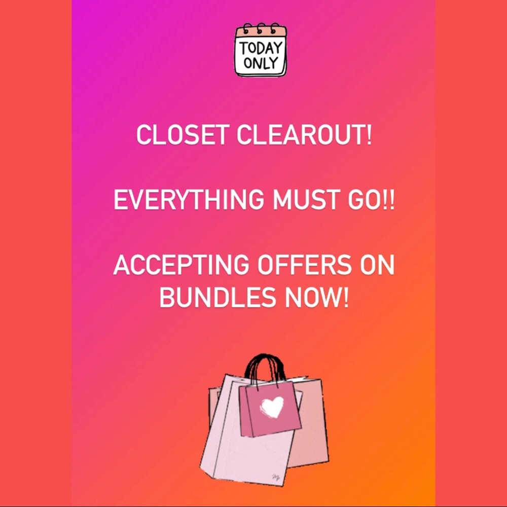 Closet clearout!!!! 💖